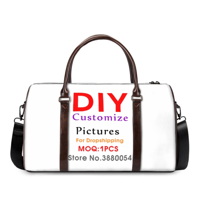 Luxury Bags No Logo - Noisydesigns ثلاثية الأبعاد مخصص الرجال النساء