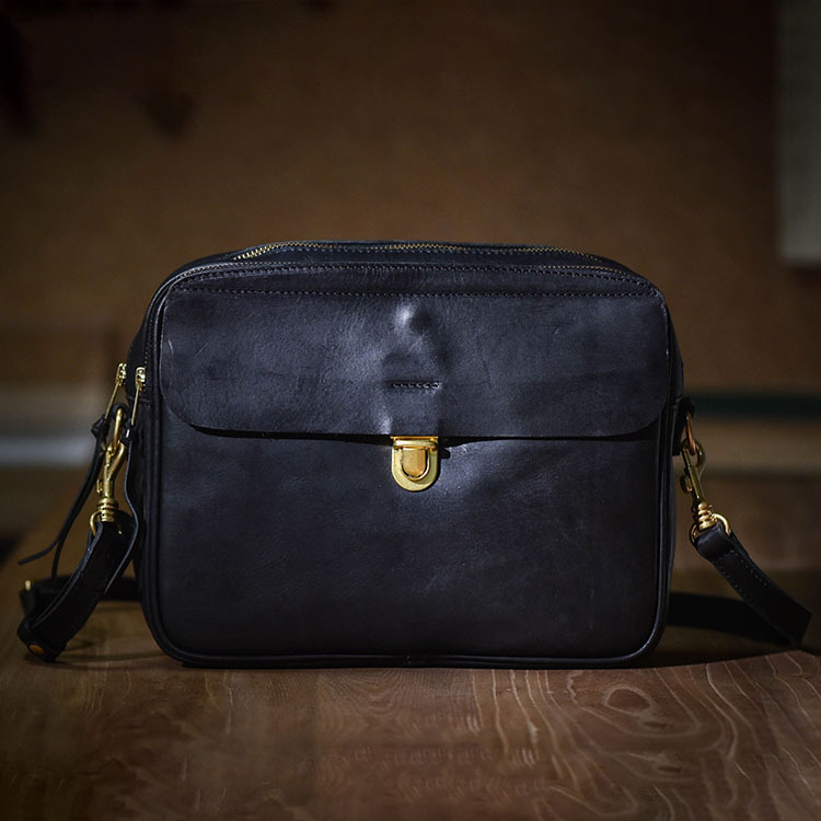Luxury Bags Made In China - 2025 ريترو الرجال يدوية الصنع متعدد