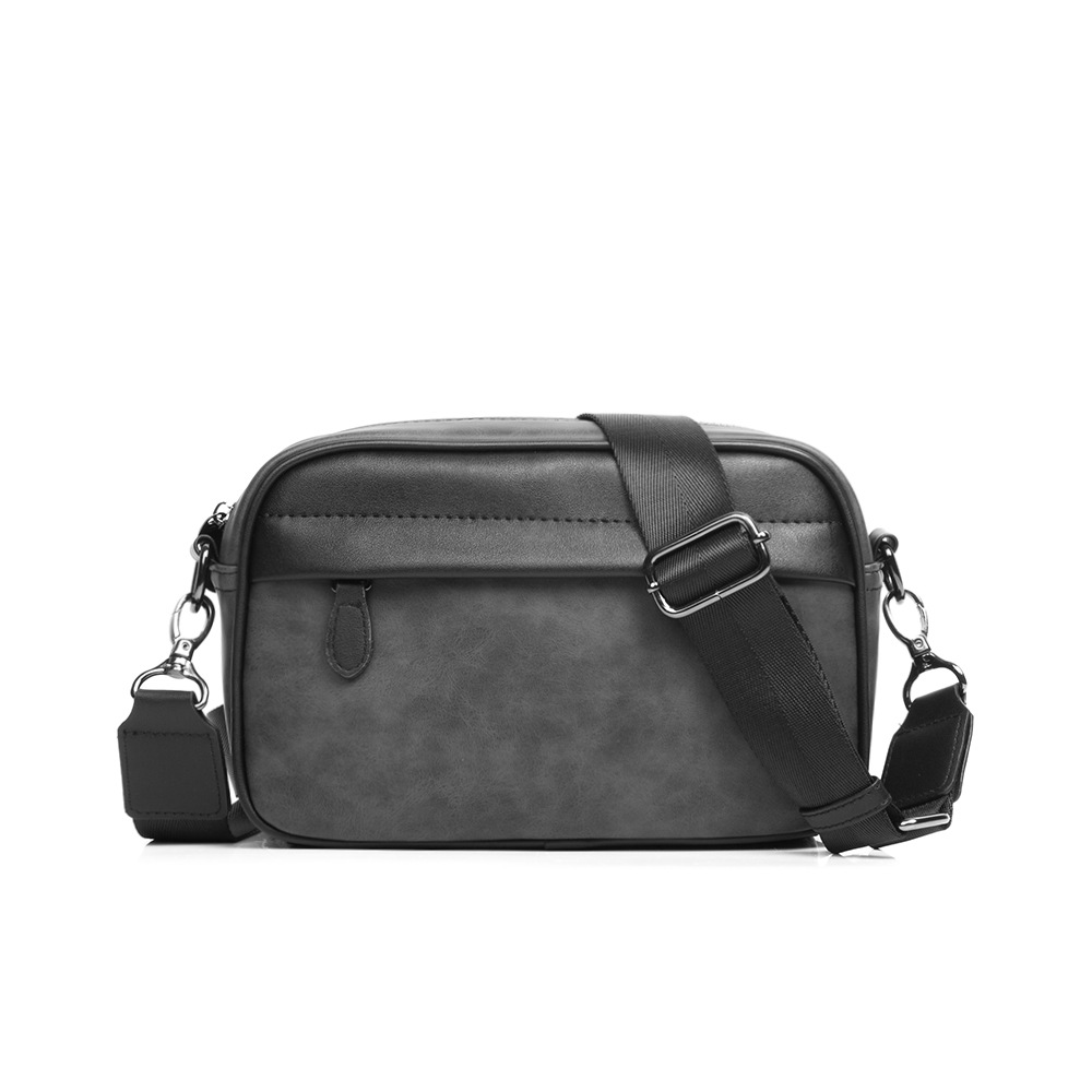 Luxury Bags Coach - حقيبة كتف جلدية فاخرة للرجال ،