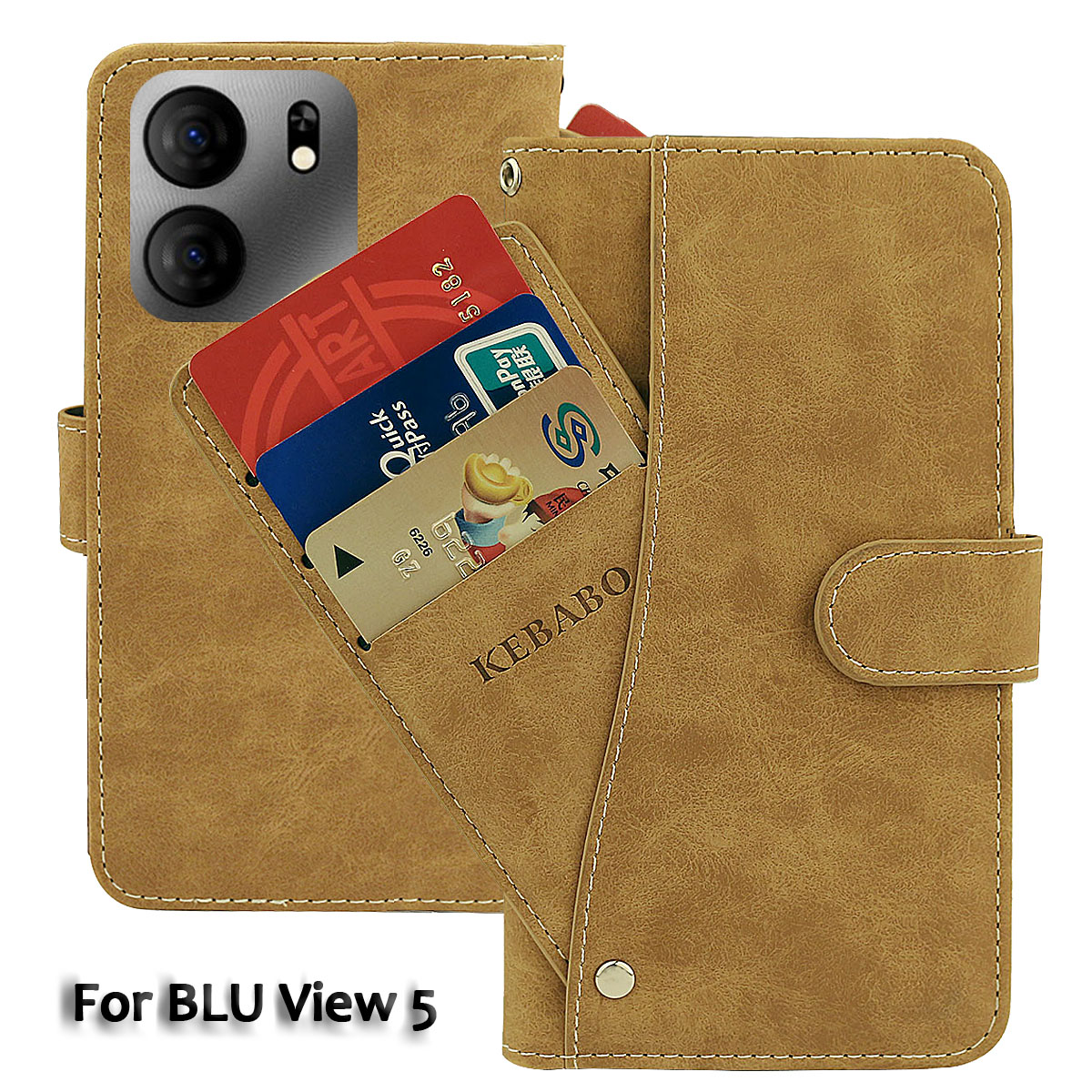 Luxury Bags Quotes - محفظة جلدية كلاسيكية BLU Bold K10