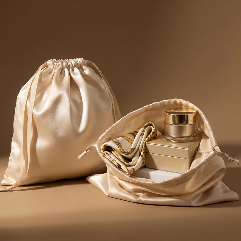 حقيبة ساتان فاخرة خفيفة الوزن  - مراجعة Luxury Bags Logo وسعره