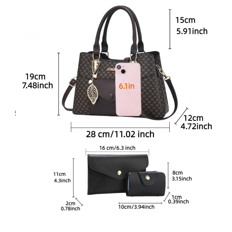 حقائب حمل كبيرة الحجم ذات ملمس - مراجعة Luxury Bags With Zipper وسعره
