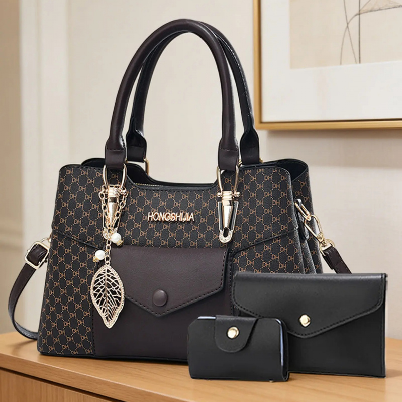 حقائب حمل كبيرة الحجم ذات ملمس - مراجعة Luxury Bags With Zipper وسعره