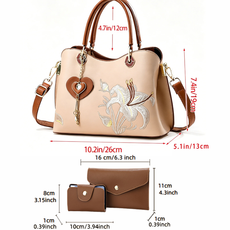 حقائب يد مطرزة على الطراز الصي - مراجعة Luxury Bags With Zipper وسعره