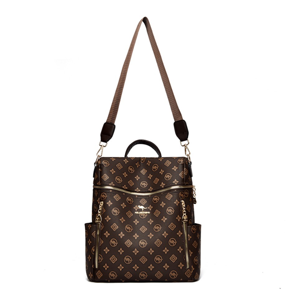 حقيبة ظهر نسائية من الجلد النا - مراجعة Genuine Leather Backpack وسعره
