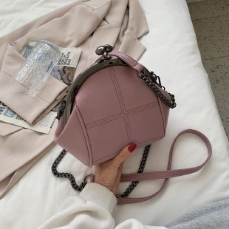 موضة الصلبة بولي PU سلاسل الخي - مراجعة Luxury Bags For Women Sale وسعره
