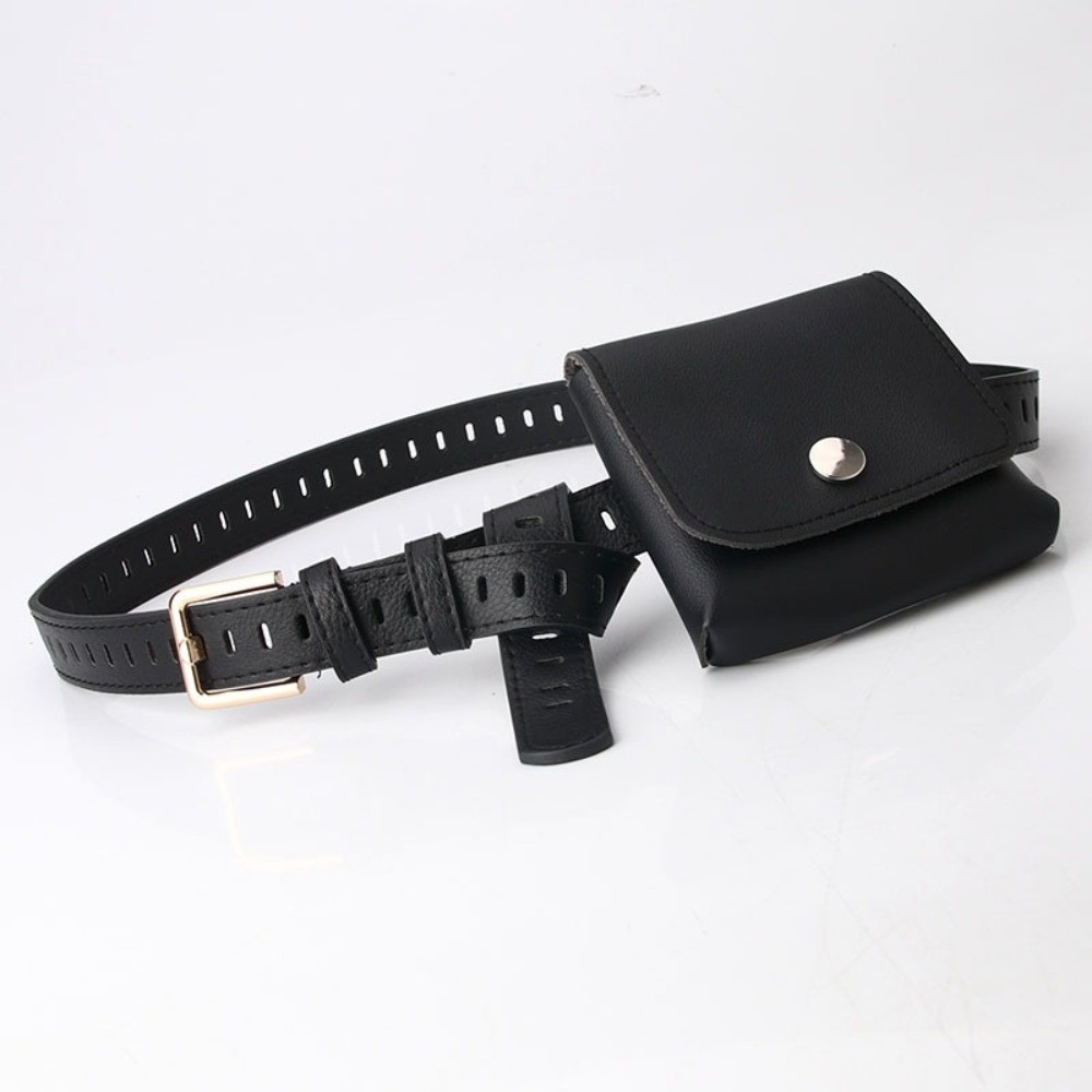 حقيبة خصر نسائية من الجلد الصن - مراجعة Belt Bag Leather Wide وسعره