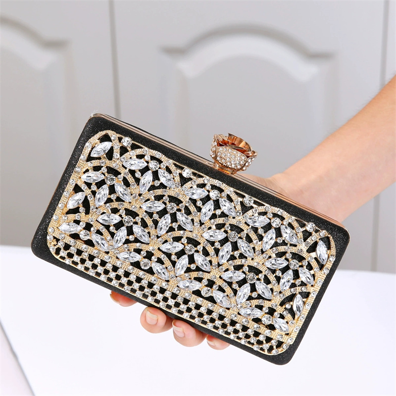 حقيبة سهرة فاخرة بإطار معدني م - مراجعة Luxury Bags Dubai وسعره