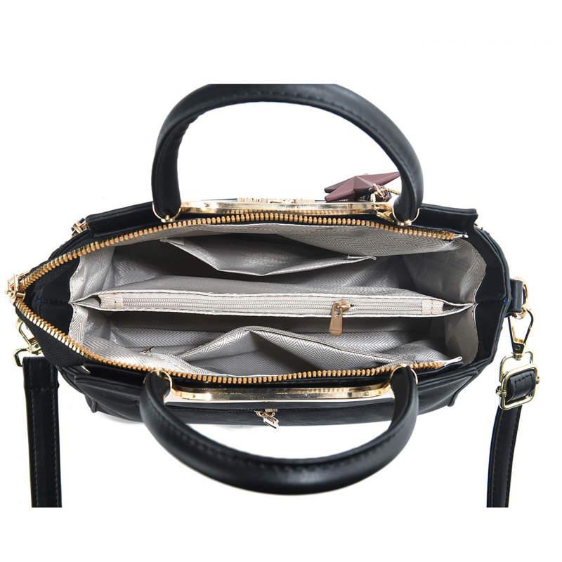 حقيبة يد نسائية أنيقة، لون موح - مراجعة Luxury Bags With Zipper وسعره