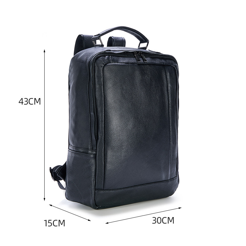 حقيبة ظهر رجالية من الجلد الطب - مراجعة Genuine Leather Backpack وسعره