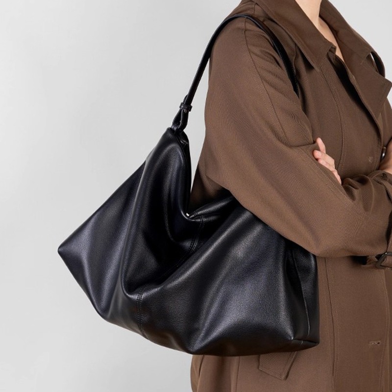 حقيبة كتف نسائية من الجلد الأص - مراجعة Quiet Luxury Bags Tote وسعره