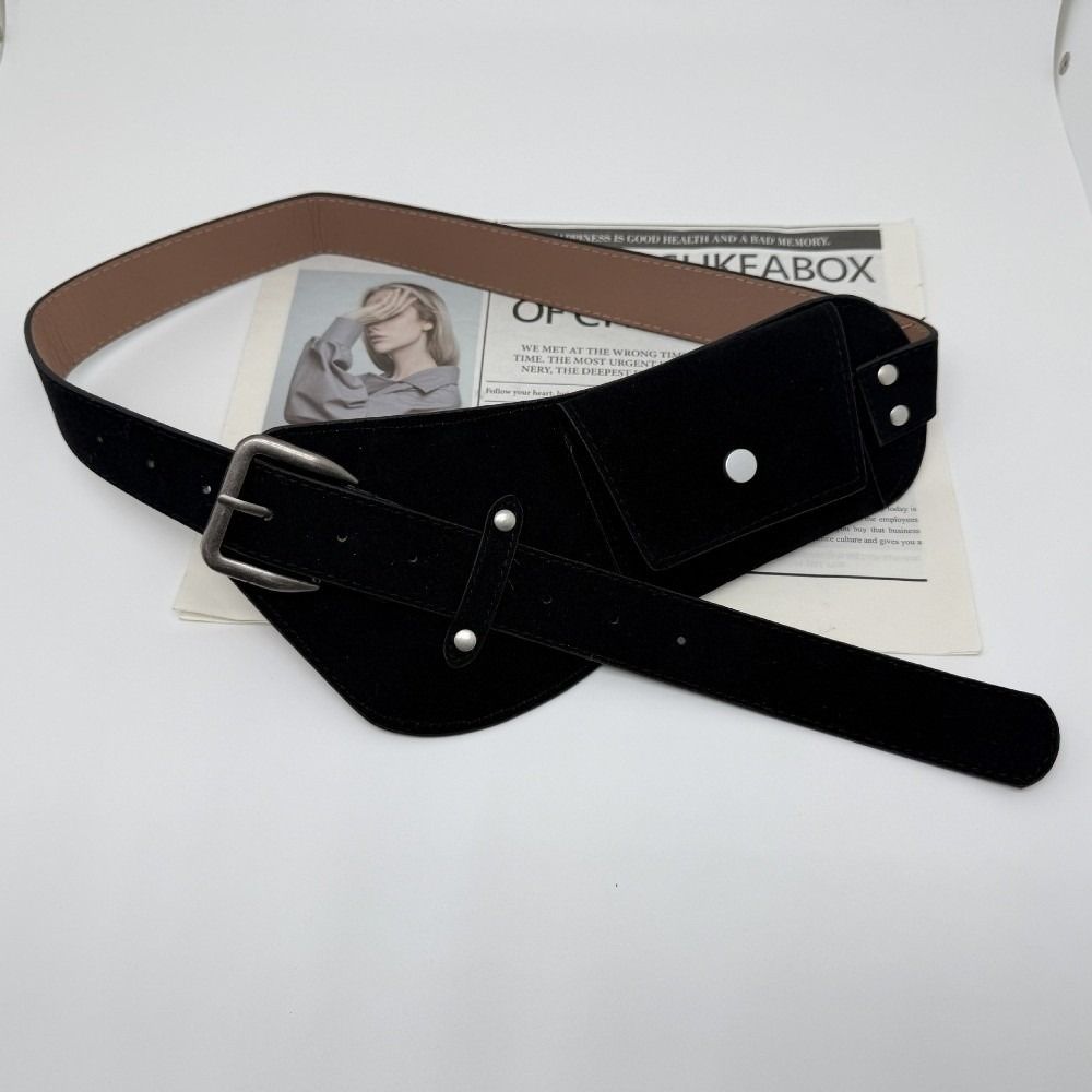 حزام خصر عصري من جلد البولي يو - مراجعة Belt Bag Leather Wide وسعره