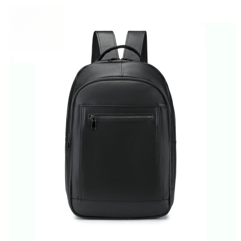 حقيبة كتف جلدية مزدوجة للرجال، - مراجعة Genuine Leather Backpack وسعره