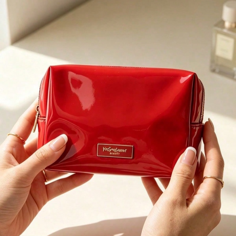 حقيبة مكياج من الجلد الصناعي ا - مراجعة Luxury Bags With Zipper وسعره