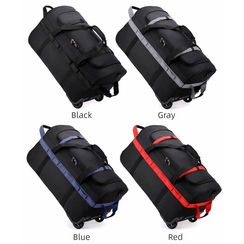 حقيبة من القماش الخشن ذات عجلا - مراجعة Weekender Bag Duffle وسعره