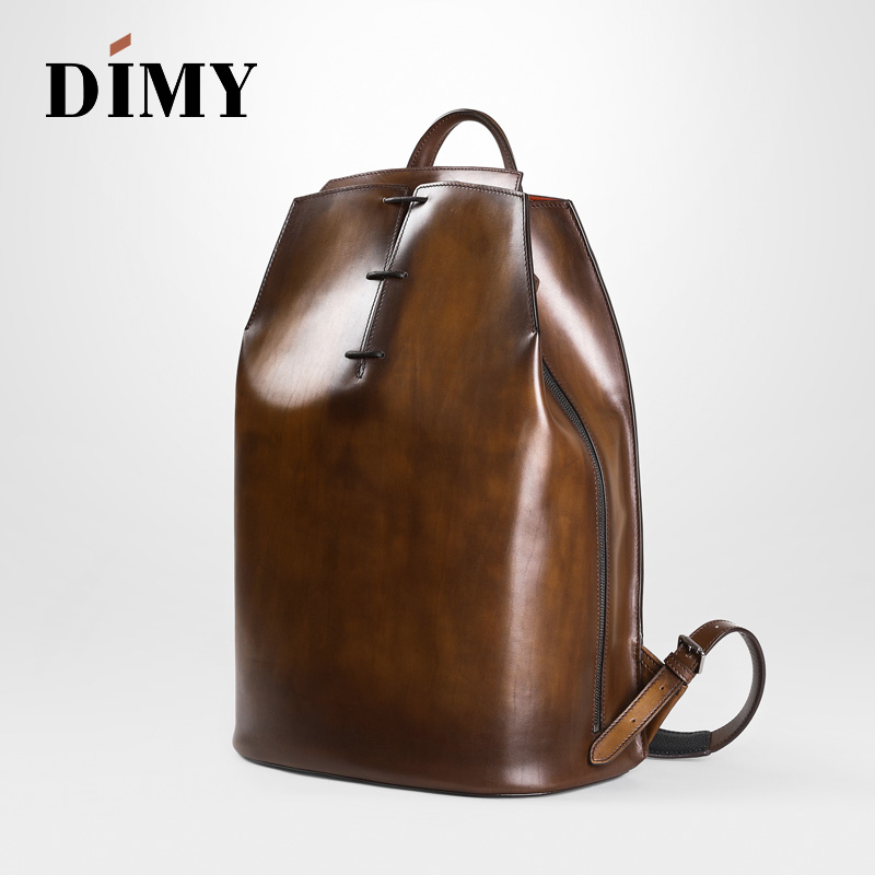 حقيبة ظهر DIMY 2025 الجديدة لل - مراجعة Genuine Leather Backpack وسعره