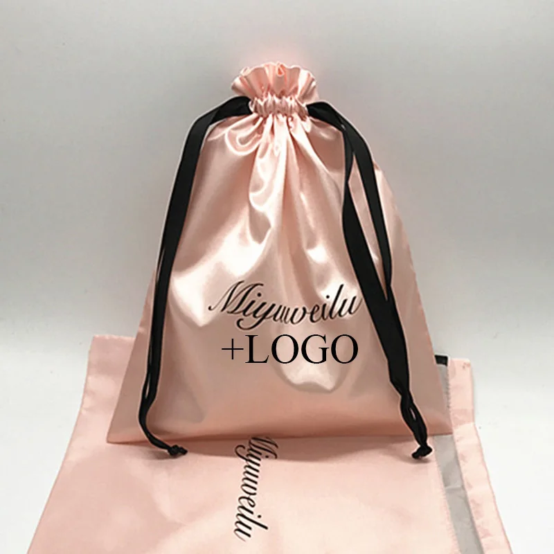 50 قطعة الحقيبة الشعر الساتان  - مراجعة Luxury Bags Logo وسعره