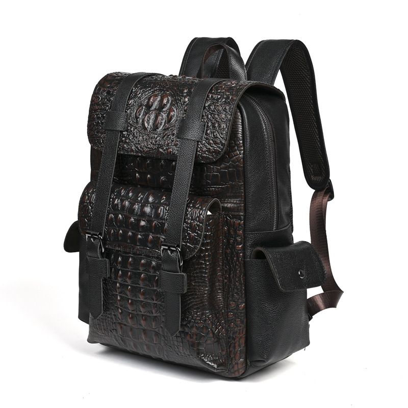 حقيبة ظهر رجالية جديدة لعام 20 - مراجعة Genuine Leather Backpack وسعره