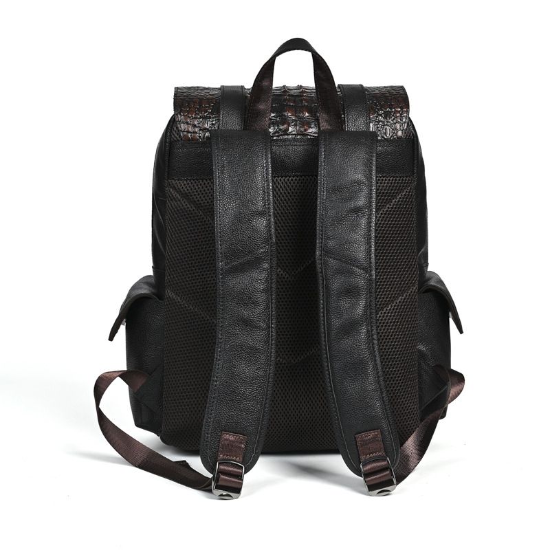 حقيبة ظهر رجالية جديدة لعام 20 - مراجعة Genuine Leather Backpack وسعره