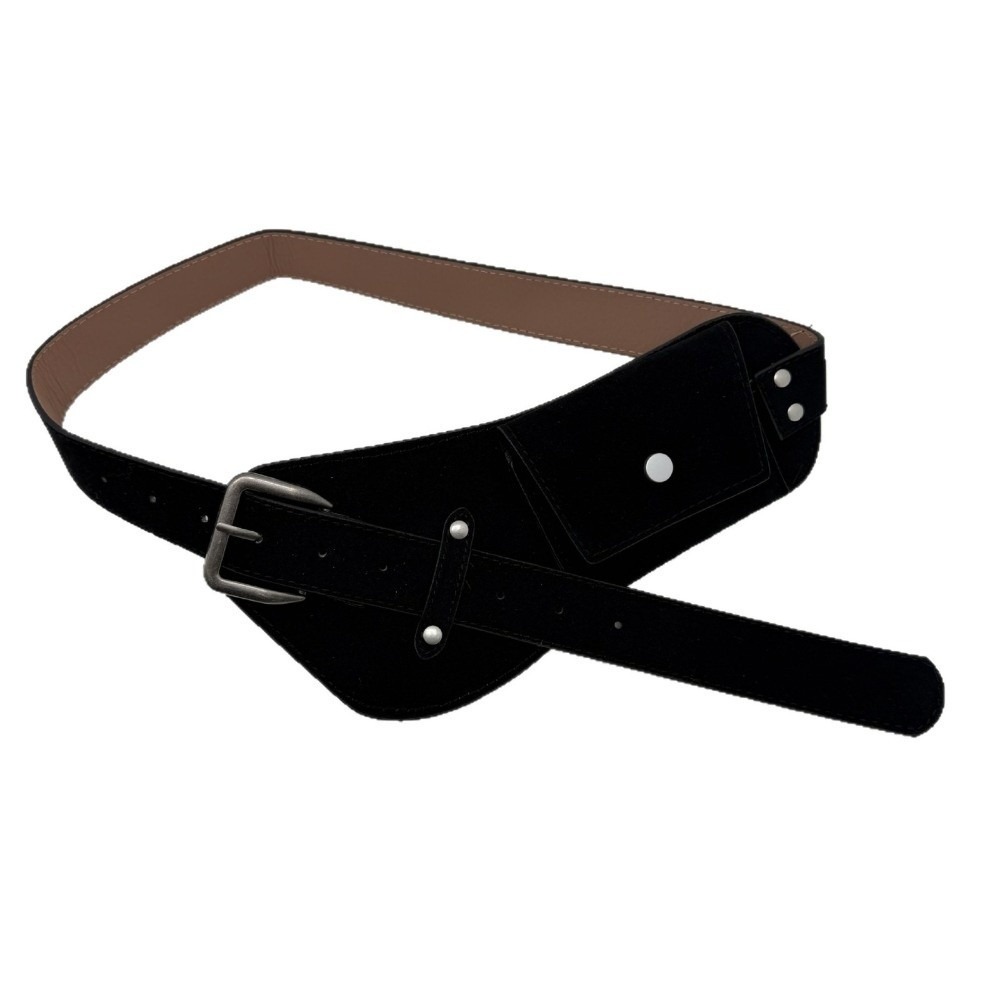 حزام خصر عصري من جلد البولي يو - مراجعة Belt Bag Leather Wide وسعره