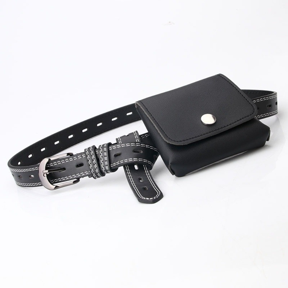 حقيبة خصر نسائية من الجلد الصن - مراجعة Belt Bag Leather Wide وسعره