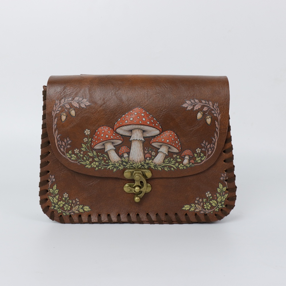حقيبة خصر من الجلد الصناعي الأ - مراجعة Belt Bag Leather Wide وسعره